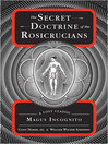 Cover image for The Secret Doctrine of the Rosicrucians